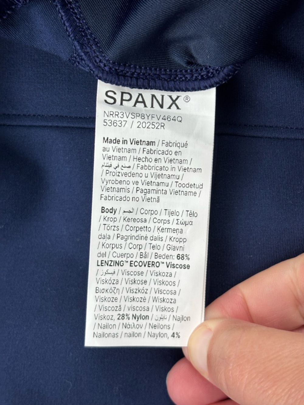 Spanx | SuperSmooth PerfectFit Ponte Flare | Navy | Women’s Size 1x | NWT - Picture 9 of 13